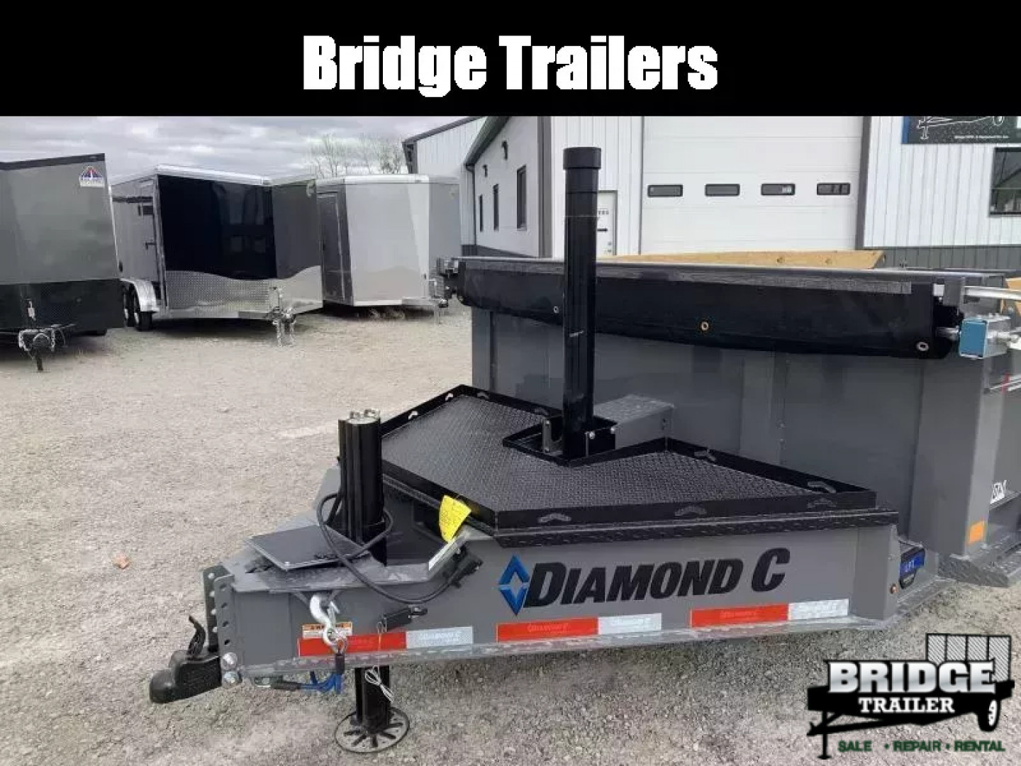 New 2026 Diamond C Trailers LPT207L14X82 (82" X 14') 14.9K Telescopic (Pacesetter Pkg) Dump Trailer