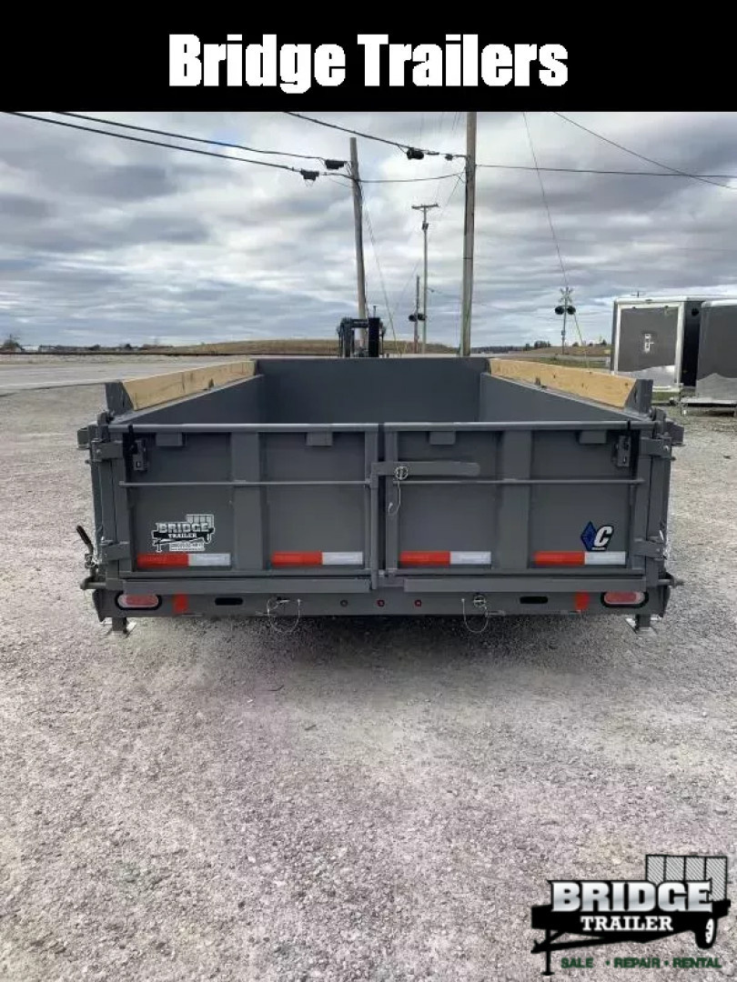 New 2026 Diamond C Trailers LPT207L14X82 (82" X 14') 14.9K Telescopic (Pacesetter Pkg) Dump Trailer