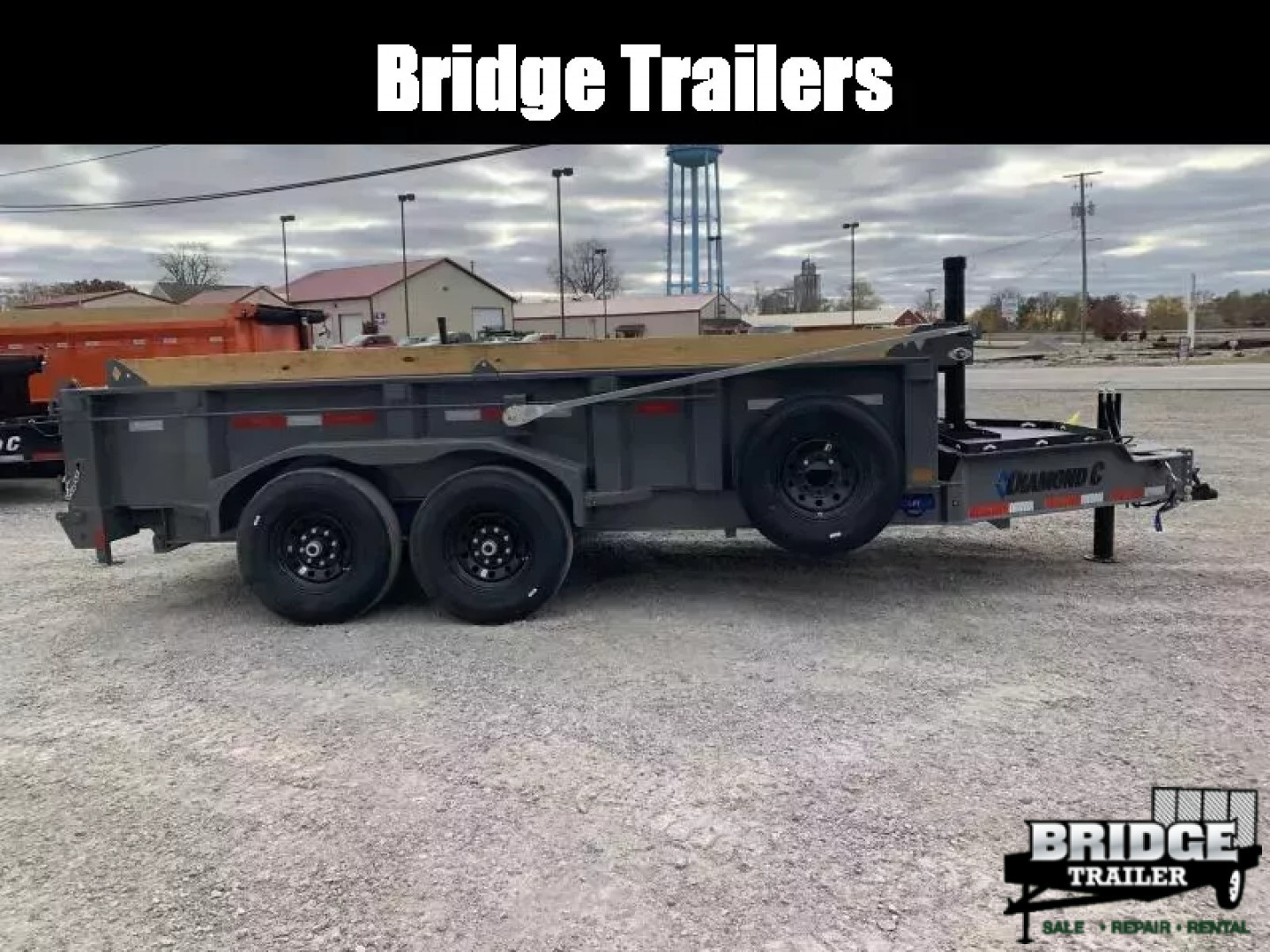 New 2026 Diamond C Trailers LPT207L14X82 (82" X 14') 14.9K Telescopic (Pacesetter Pkg) Dump Trailer