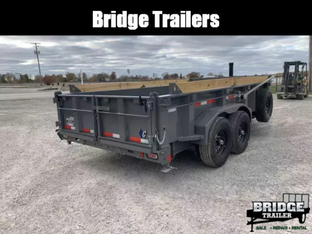 New 2026 Diamond C Trailers LPT207L14X82 (82" X 14') 14.9K Telescopic (Pacesetter Pkg) Dump Trailer