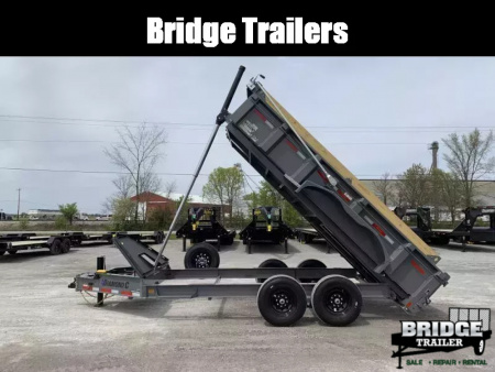 New 2026 Diamond C Trailers LPT207L14X82 (82" X 14') 14.9K Telescopic (Pacesetter Pkg) Dump Trailer