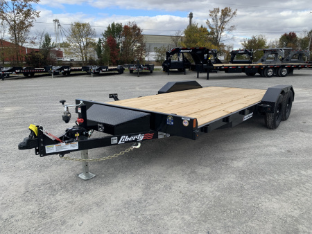 New 2026 Liberty LC7K83X18C4DT (83  X 18') 7K Dove Tail Car Hauler