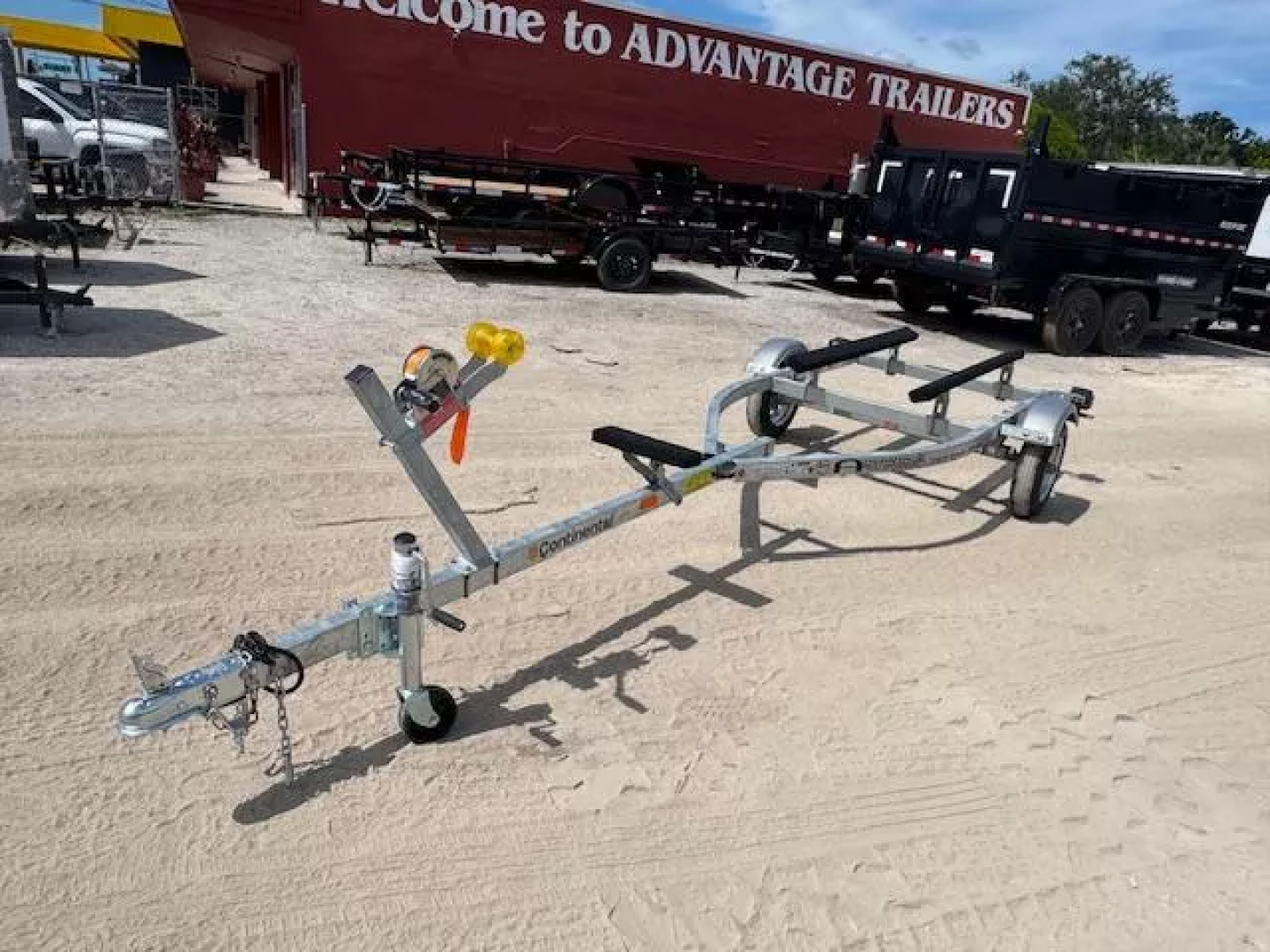 New 2026 Continental Trailers JB1212 GALVANIZED JON BOAT TRAILER Boat Trailer