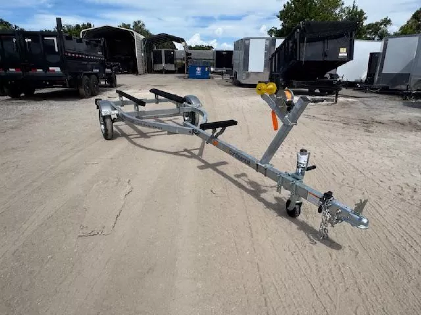 New 2026 Continental Trailers JB1212 GALVANIZED JON BOAT TRAILER Boat Trailer