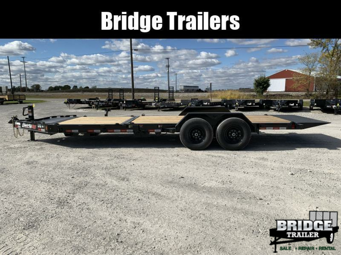 New 2026 Liberty LT14K83X22SPB8WF (83" X 22') 15.4K Partial Tilt Tilt Trailer