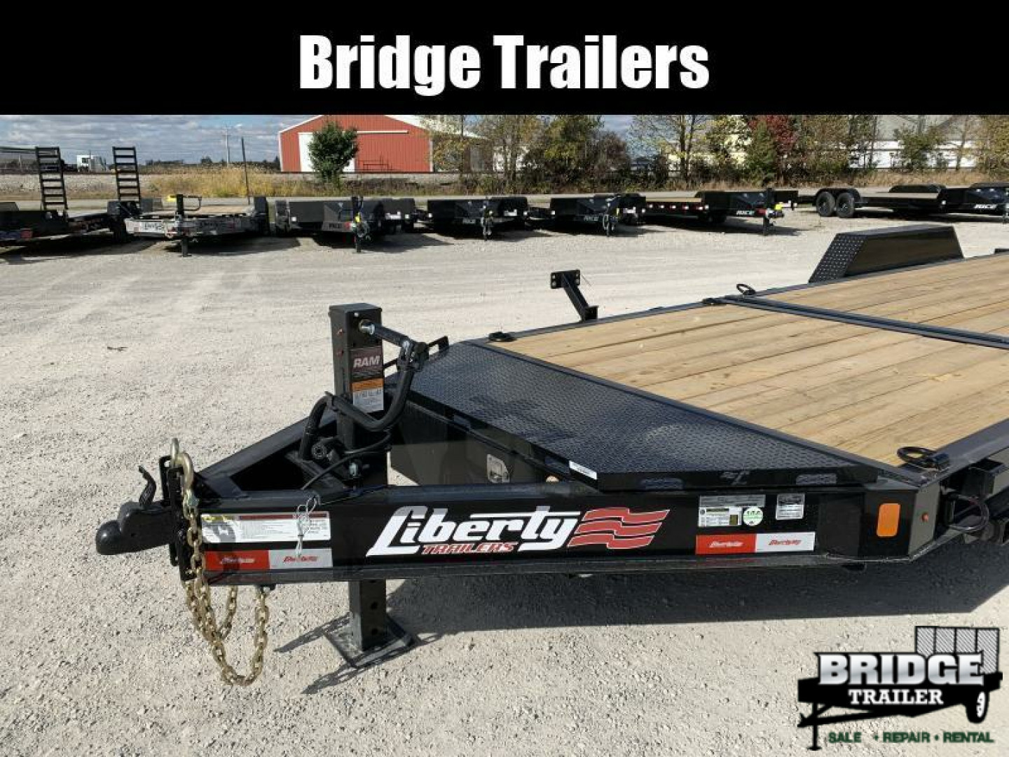 New 2026 Liberty LT14K83X22SPB8WF (83" X 22') 15.4K Partial Tilt Tilt Trailer