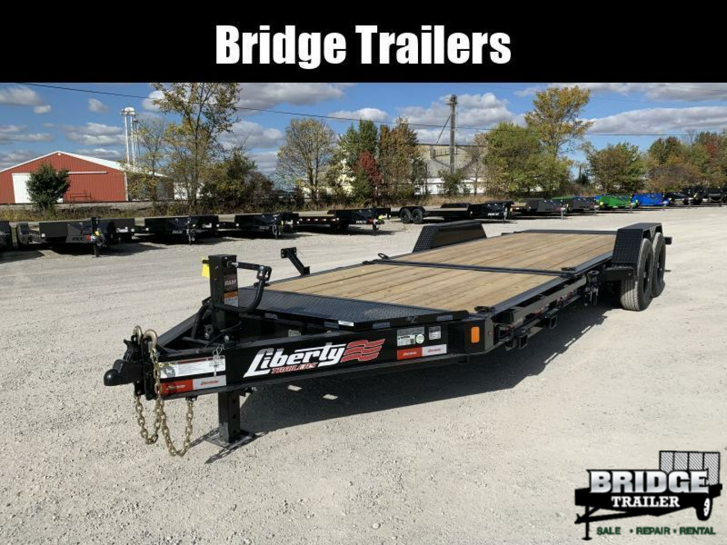 New 2026 Liberty LT14K83X22SPB8WF (83" X 22') 15.4K Partial Tilt Tilt Trailer