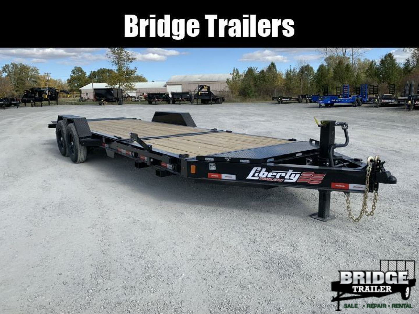 New 2026 Liberty LT14K83X22SPB8WF (83" X 22') 15.4K Partial Tilt Tilt Trailer