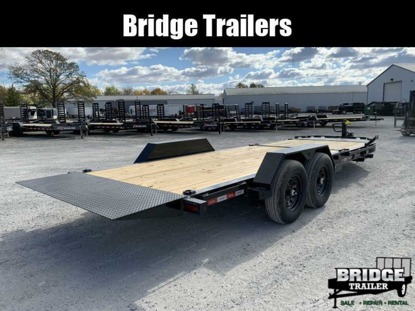 New 2026 Liberty LT14K83X22SPB8WF (83" X 22') 15.4K Partial Tilt Tilt Trailer