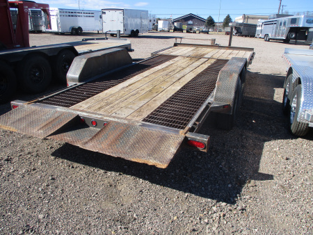 Used 2020 Titan Trailer Tilt Bed Flatbed Trailer 82 X 22