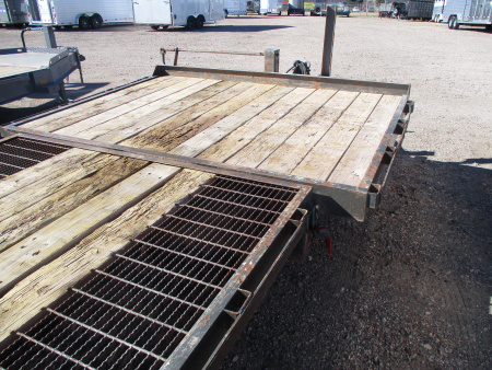 Used 2020 Titan Trailer Tilt Bed Flatbed Trailer 82 X 22