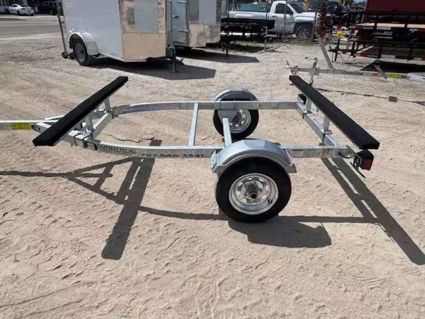 New 2026 Continental Trailers KT212 GALVANIZED KAYAK TRAILER Boat Trailer