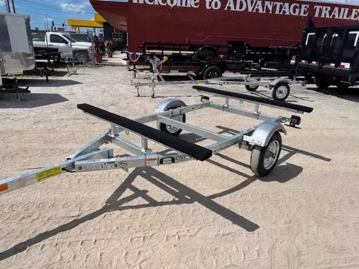 New 2026 Continental Trailers KT212 GALVANIZED KAYAK TRAILER Boat Trailer