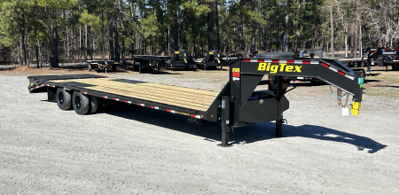 New 2026 Big Tex Trailers 25GN Gooseneck w/Mega Ramps ( 28ft Deck + 5ft Dovetail = 33ft ) 12K Axles !!!!