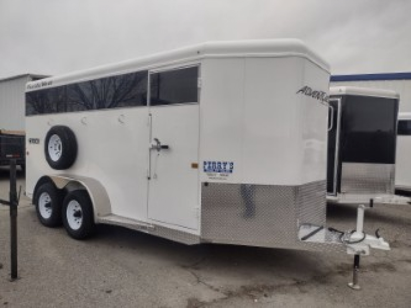 New 2026 Trails West Adventure 17' Stock Trailer