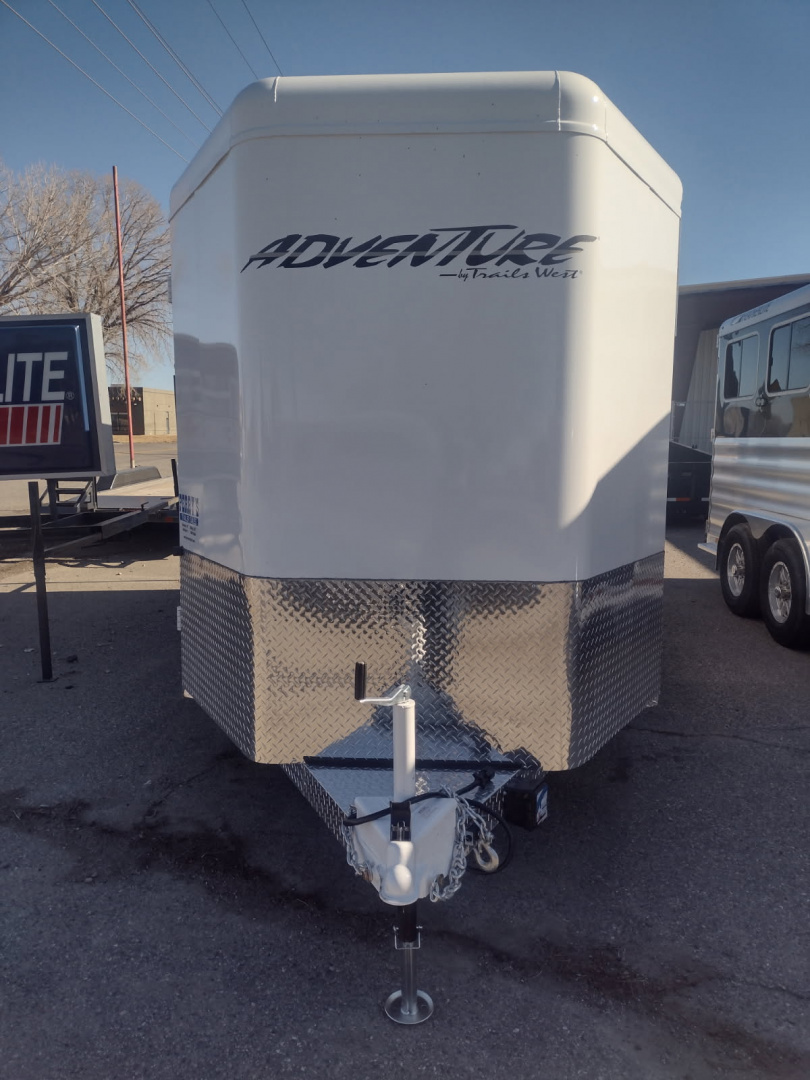 New 2026 Trails West Adventure 17' Stock Trailer