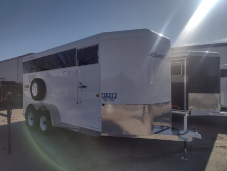 New 2026 Trails West Adventure 17' Stock Trailer