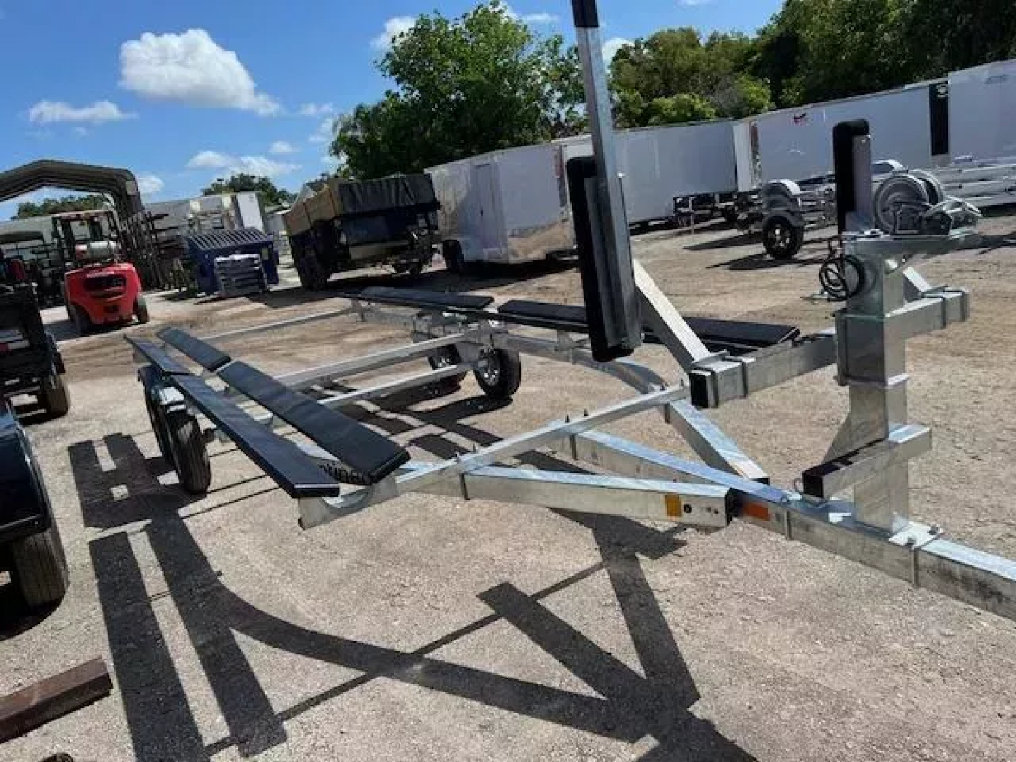 New 2026 Continental Trailers CTP2022 GALVANIZED PONTOON TRAILER Boat Trailer