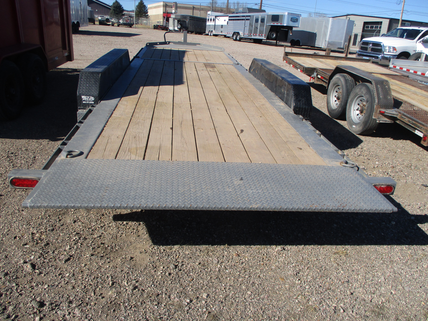 New 2024 Diamond C Trailers Tilt Bed Flatbed Trailer 82 X 28