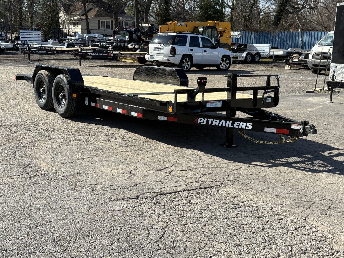 New 2026 PJ Trailers 20' x 6 in. Channel Equipment Tilt (T6) 14K GVWR Trailer