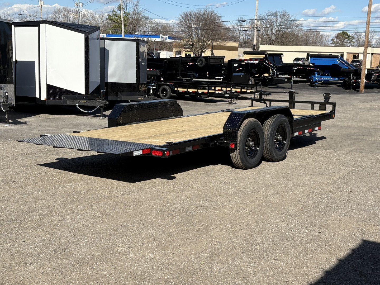 New 2026 PJ Trailers 20' x 6 in. Channel Equipment Tilt (T6) 14K GVWR Trailer