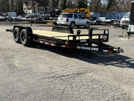 New 2026 PJ Trailers 20' x 6 in. Channel Equipment Tilt (T6) 14K GVWR Trailer
