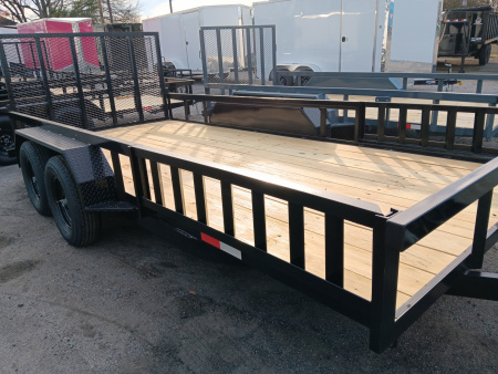 New 2026 GPS Trailers GTT 7X16TA 7K ATV UTILITY TRAILER