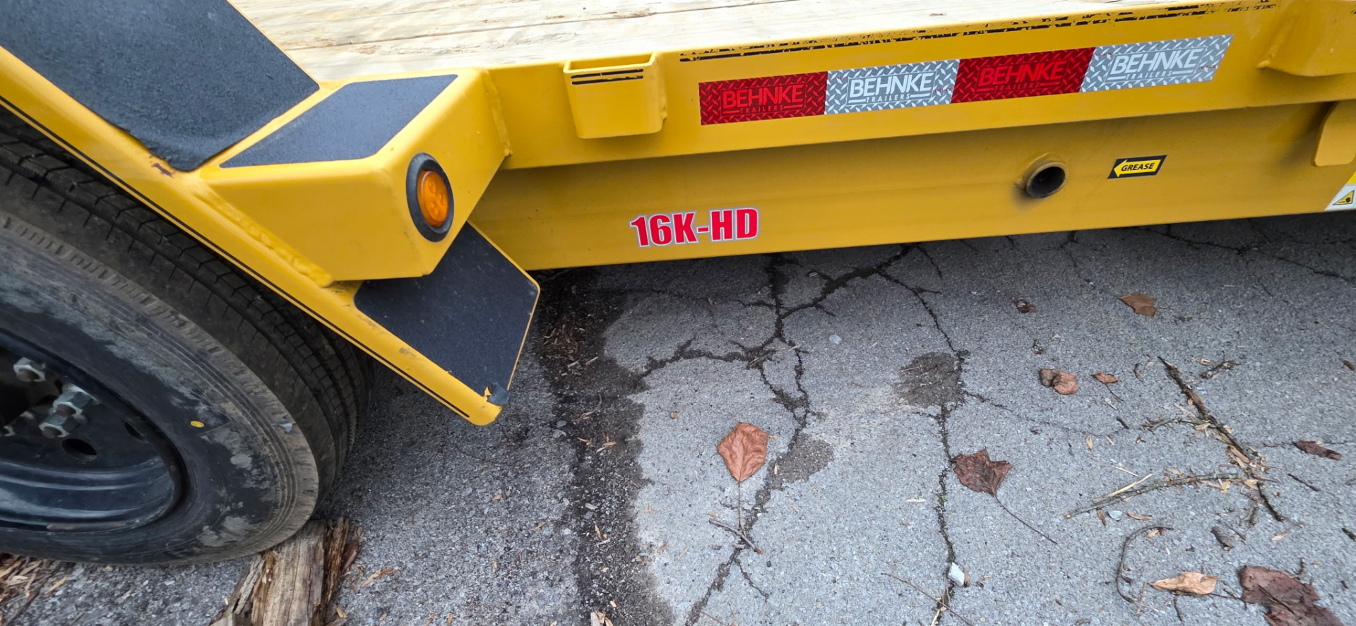 Used 2025 Behnke 16K 83X22 TILT Equipment Trailer