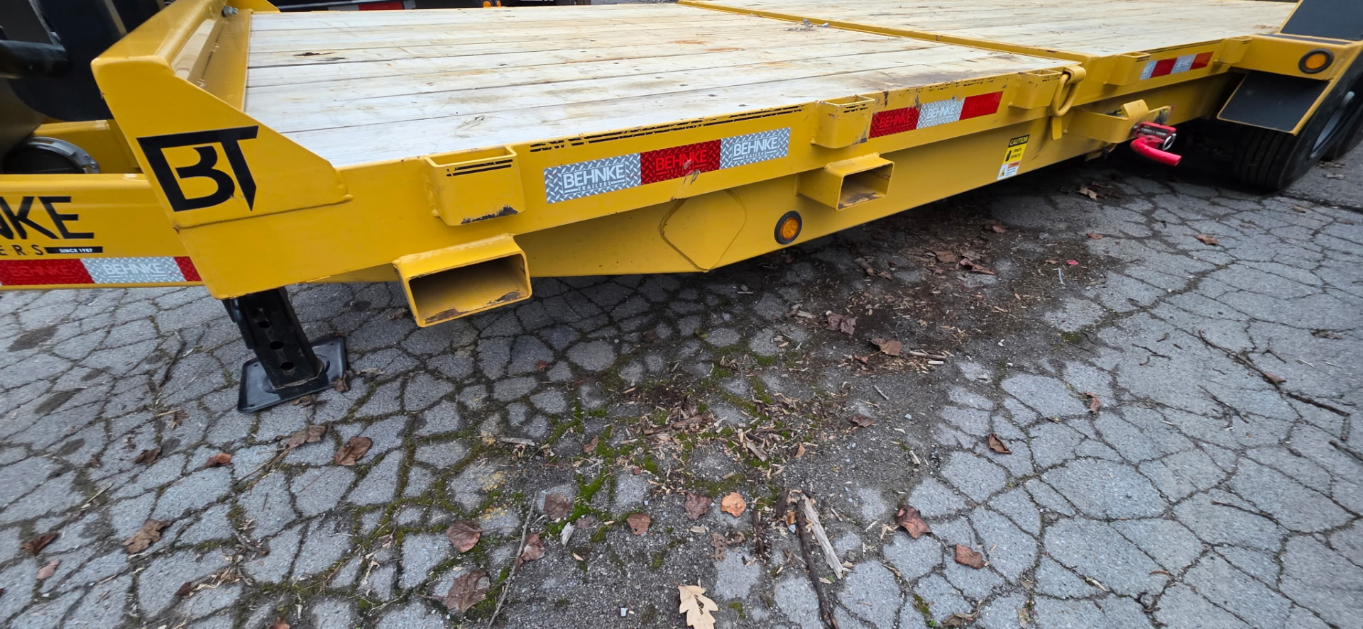 Used 2025 Behnke 16K 83X22 TILT Equipment Trailer