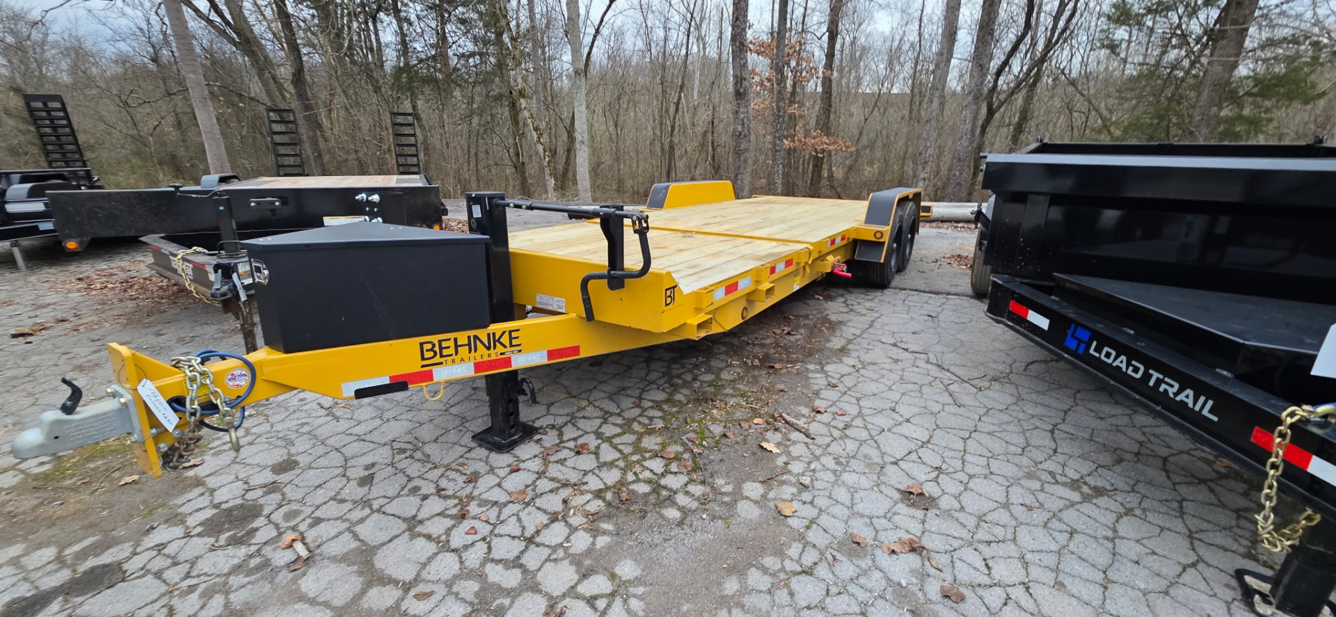 Used 2025 Behnke 16K 83X22 TILT Equipment Trailer