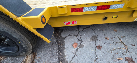 Used 2025 Behnke 16K 83X22 TILT Equipment Trailer