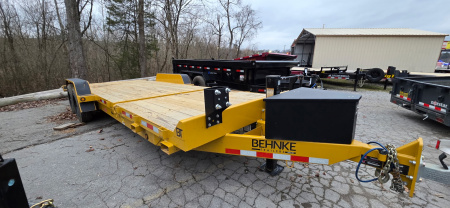 Used 2025 Behnke 16K 83X22 TILT Equipment Trailer