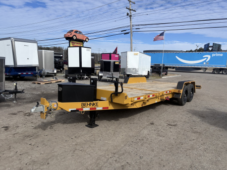 Used 2025 Behnke 16K 83X22 TILT Equipment Trailer