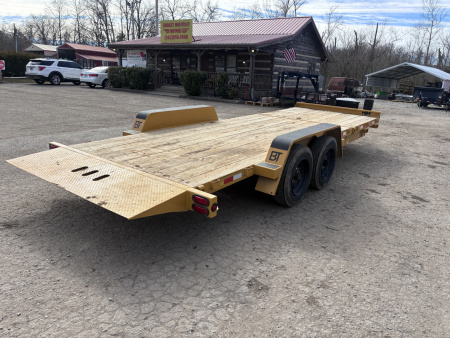 Used 2025 Behnke 16K 83X22 TILT Equipment Trailer