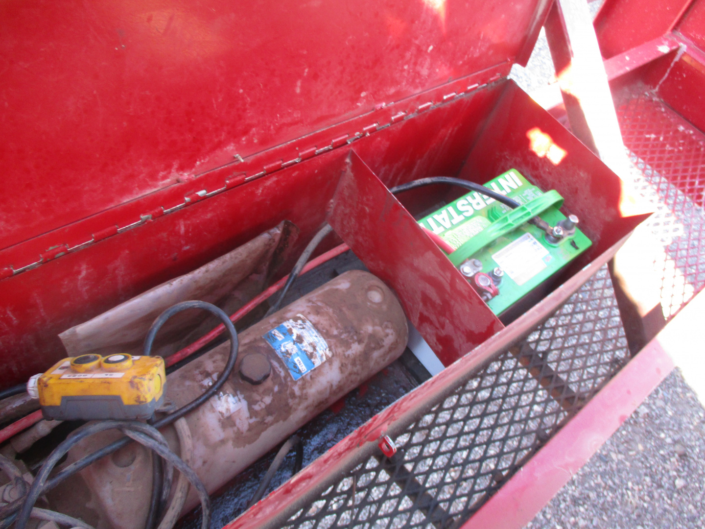 Used 2008 Titan Trailer Dump Dump Trailer 82 X 14