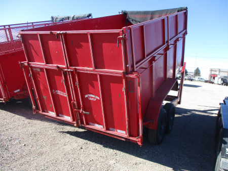 Used 2008 Titan Trailer Dump Dump Trailer 82 X 14