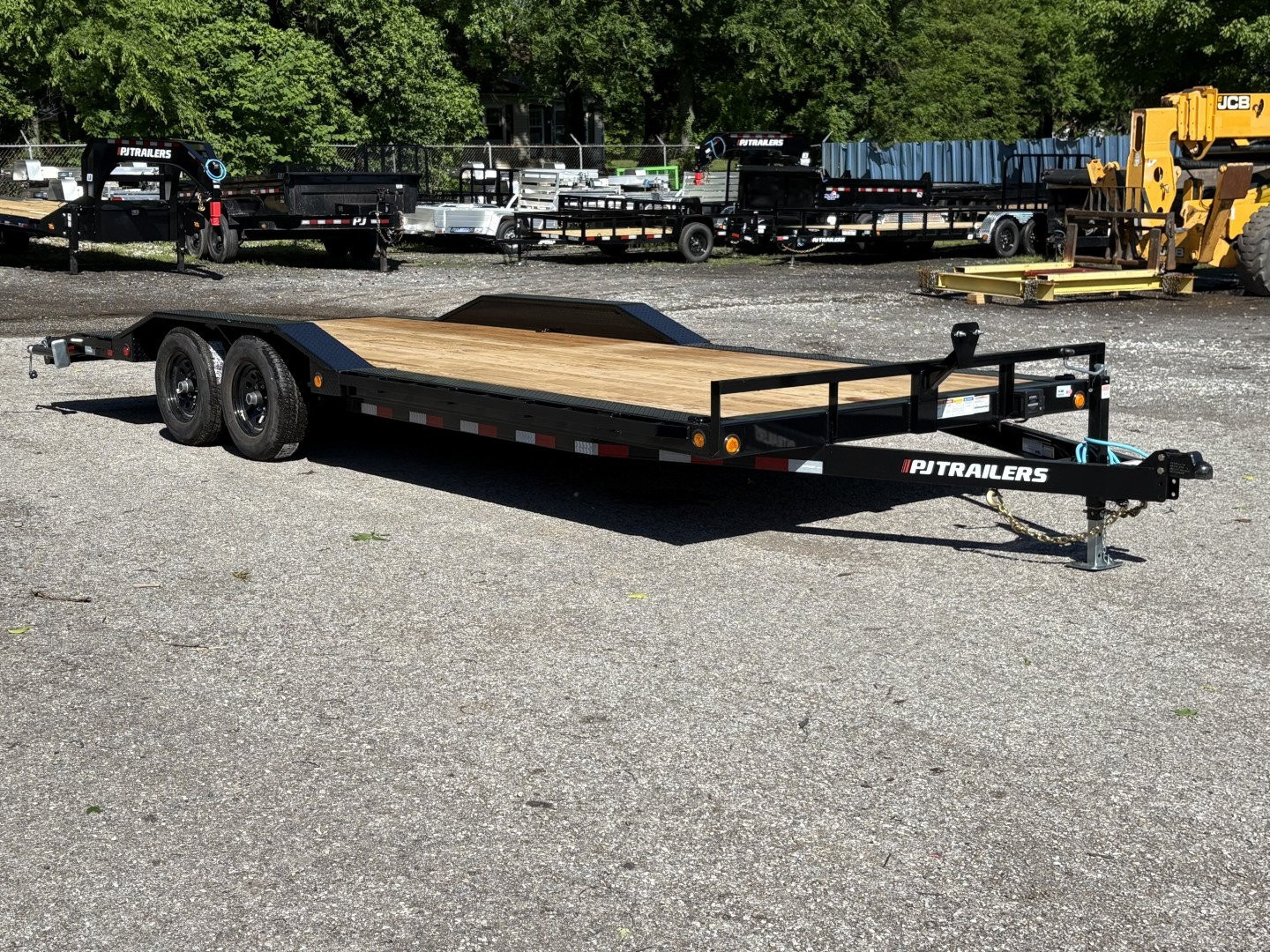 New 2026 PJ Trailers 102" x 22' - 5" Channel Buggy Hauler (B5) - 10K GVWR Car / Racing Trailer