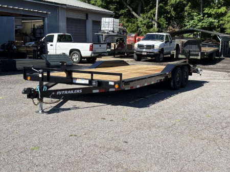 New 2026 PJ Trailers 102" x 22' - 5" Channel Buggy Hauler (B5) - 10K GVWR Car / Racing Trailer