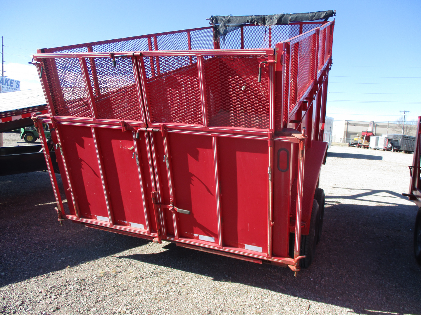 Used 2007 Titan Trailer Dump Dump Trailer 82 X 14