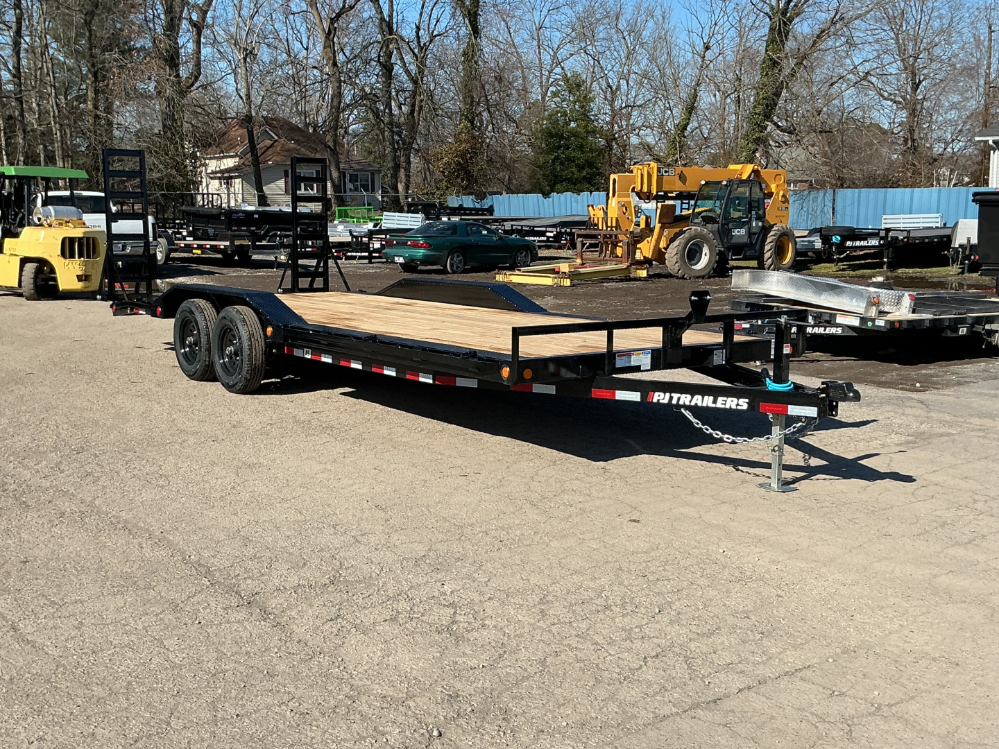 New 2026 PJ Trailers 102" x 22' - 5" Channel Buggy Hauler (B5) - 10K GVWR Car / Racing Trailer