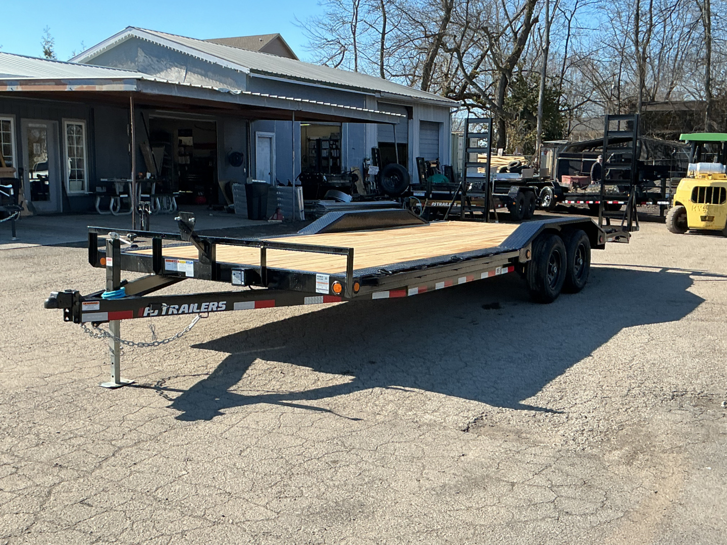 New 2026 PJ Trailers 102" x 22' - 5" Channel Buggy Hauler (B5) - 10K GVWR Car / Racing Trailer