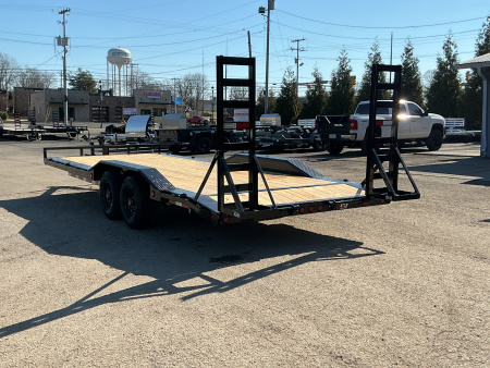 New 2026 PJ Trailers 102" x 22' - 5" Channel Buggy Hauler (B5) - 10K GVWR Car / Racing Trailer