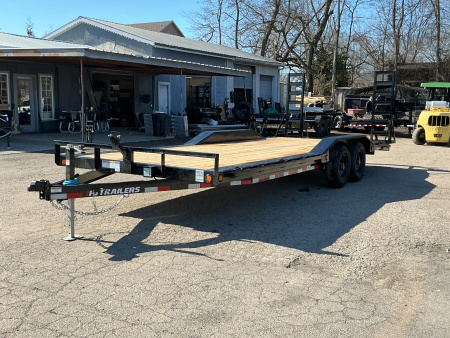 New 2026 PJ Trailers 102" x 22' - 5" Channel Buggy Hauler (B5) - 10K GVWR Car / Racing Trailer