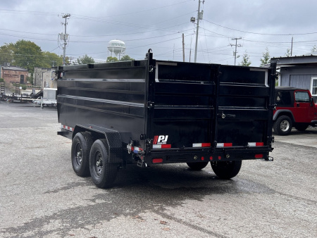 New 2026 PJ Trailers 83" x 14' (D7) Quest Series 14K - 4' Sides Dump Trailer
