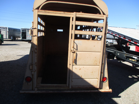 Used 1990 S&S Manufacturing Stock Stock / Stock Combo Trailer 6 X 14