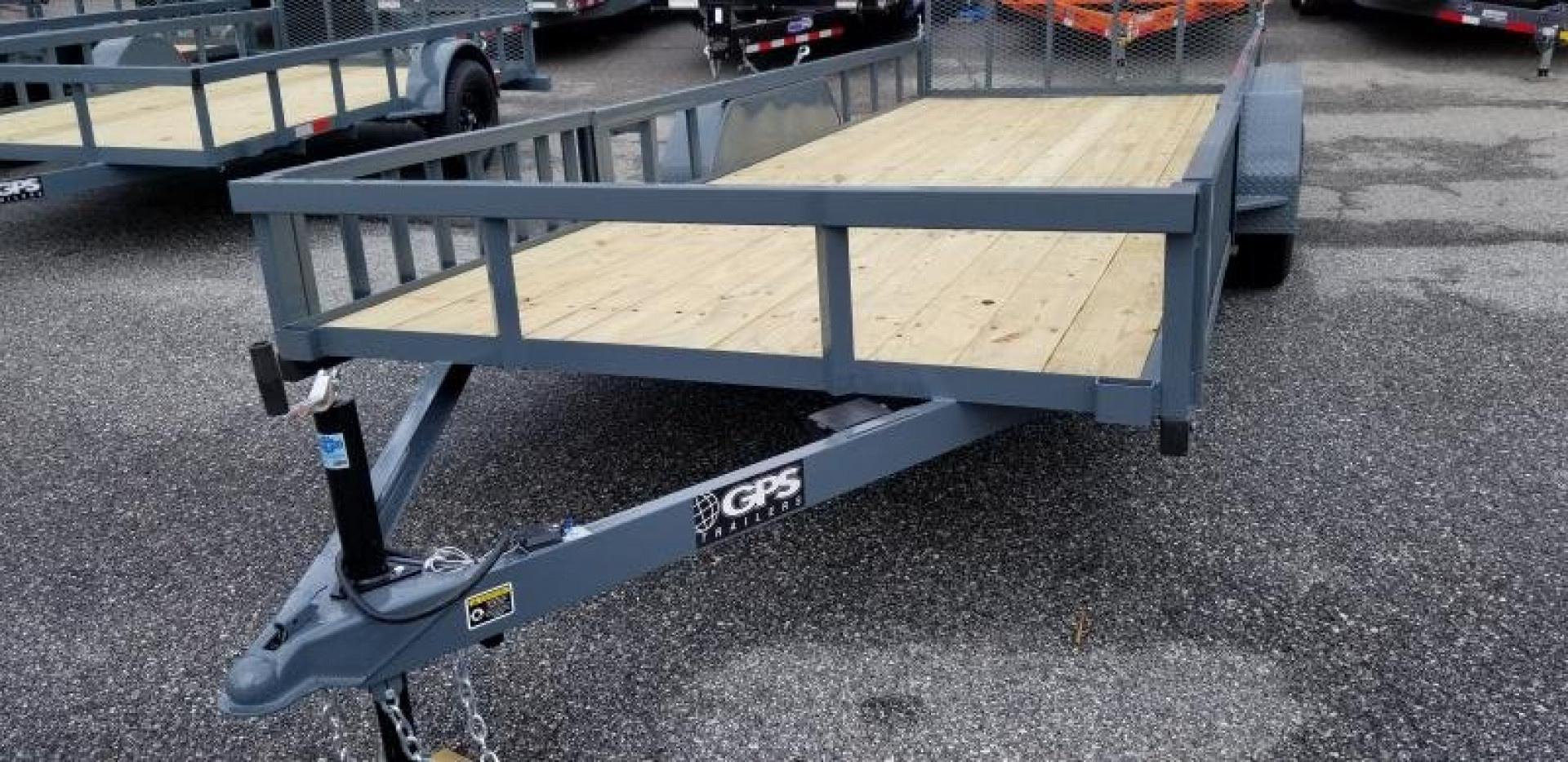 New 2026 GPS Trailers 7X20TA 10K ATV UTILITY TRAILER