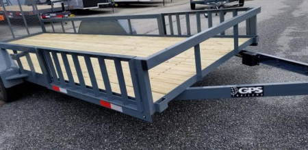 New 2026 GPS Trailers 7X20TA 10K ATV UTILITY TRAILER