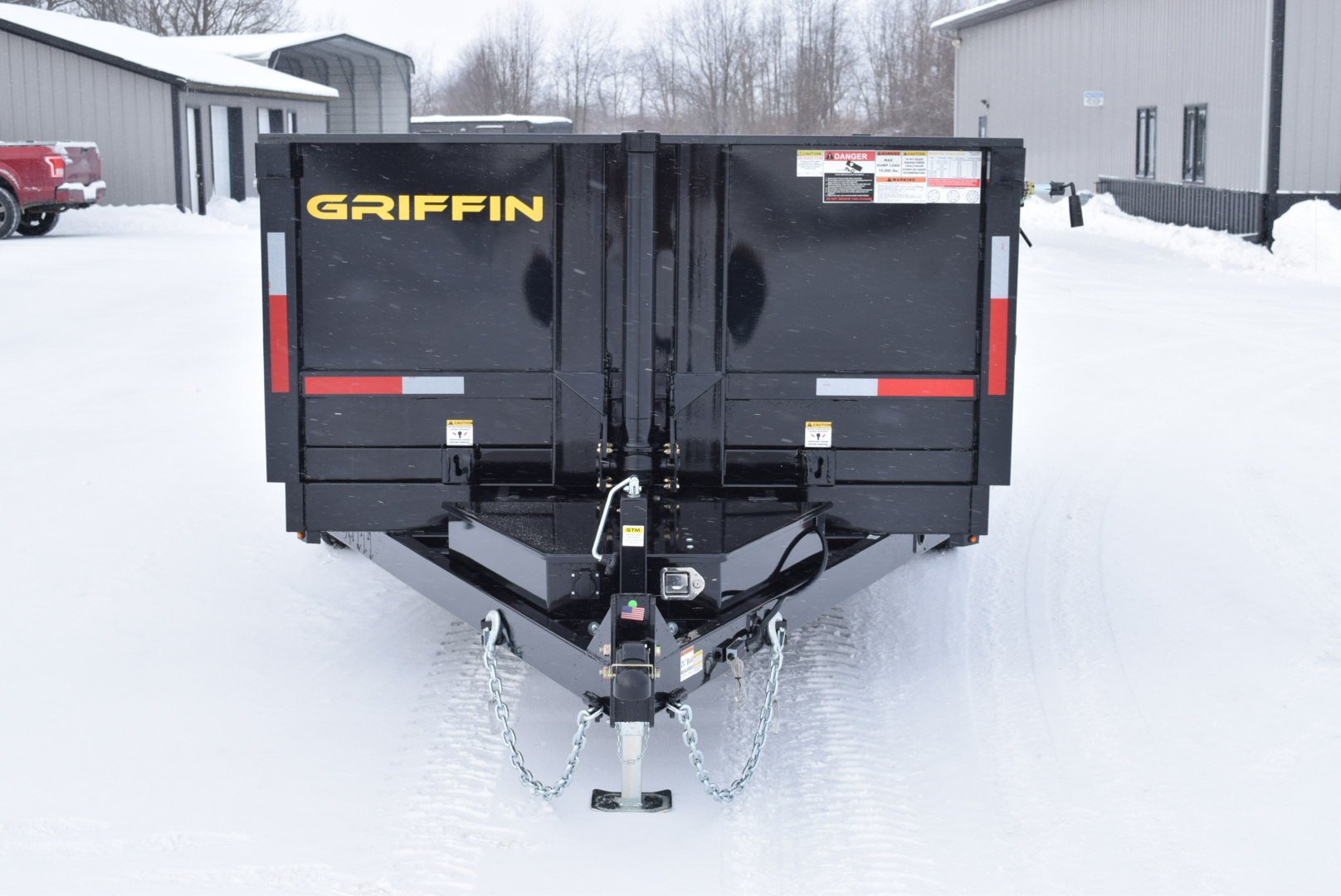 New GRIFFIN 7x14 14K DUMP TRAILER w/ TELESCOPING CYLINDER
