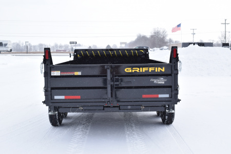 New GRIFFIN 7x14 14K DUMP TRAILER w/ TELESCOPING CYLINDER