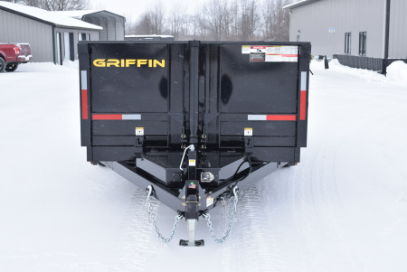New GRIFFIN 7x14 14K DUMP TRAILER w/ TELESCOPING CYLINDER
